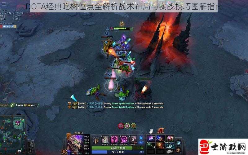 DOTA经典吃树位点全解析战术布局与实战技巧图解指南