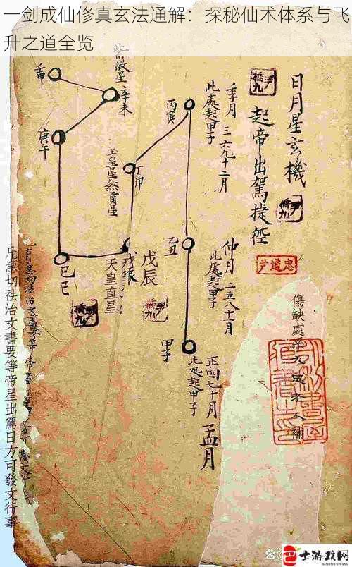 一剑成仙修真玄法通解：探秘仙术体系与飞升之道全览